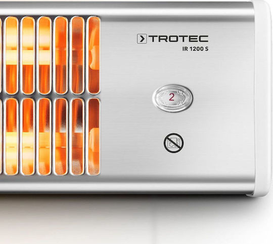 Trotec IR 1200 S Quartz Wall-Mounted Heater for Bathrooms 1200W