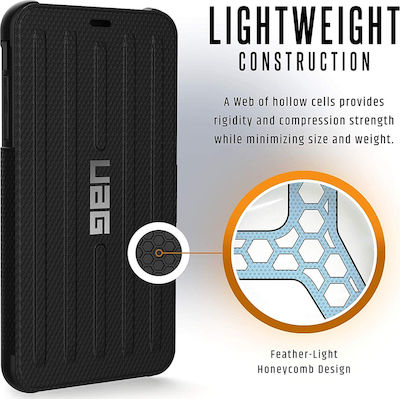 UAG Metropolis Plastic Wallet Durable Black (iPhone XS Max)