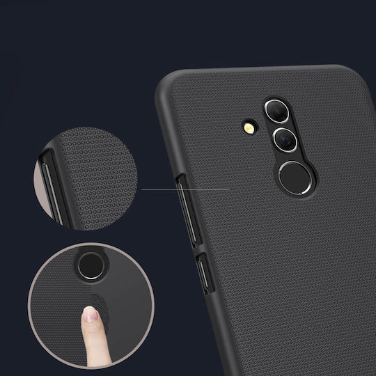 Nillkin Super Frosted Back Cover Plastic Black Huawei Mate 20 Lite