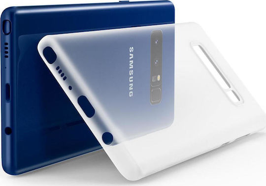Spigen AirSkin Back Cover Σιλικόνης Διάφανο (Galaxy Note 8)