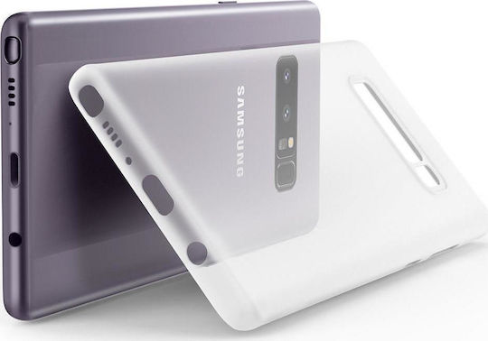 Spigen AirSkin Back Cover Σιλικόνης Διάφανο (Galaxy Note 8)