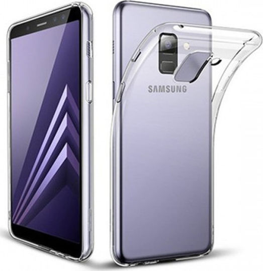 Tpu Umschlag Rückseite Silikon 1mm Transparent (Galaxy A6 2018)