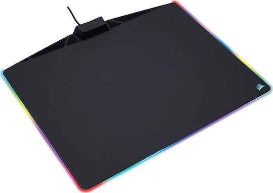 Corsair MM800 RGB Polaris Mauspad Mittelgroß 350mm mit RGB-Beleuchtung Schwarz