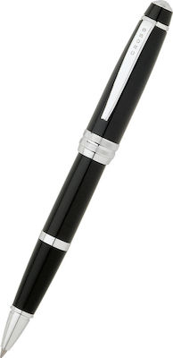 Cross Στυλό Rollerball με Μαύρο Mελάνι Bailey Black Lacquer