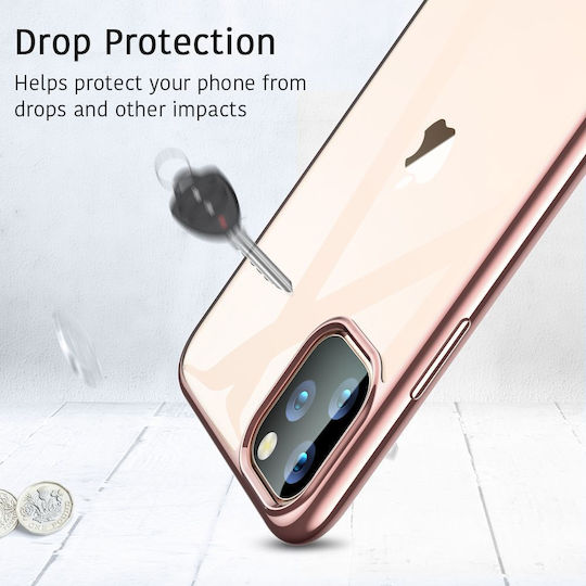 ESR Essential Twinkler Back Cover Σιλικόνης 0.75mm Ροζ Χρυσό (iPhone 11 Pro)