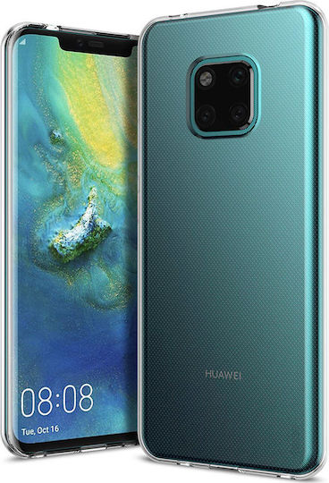 Hurtel Umschlag Rückseite Silikon 0.5mm Transparent (Huawei Mate 20 Pro)