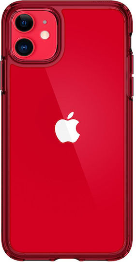 Spigen Ultra Hybrid Back Cover Πλαστικό 2mm Κόκκινο (iPhone 11)