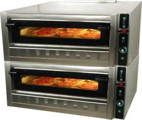Sergas FG6LD Pizzaofen Erdgas Schamottestein 32kW 120x86x105cm