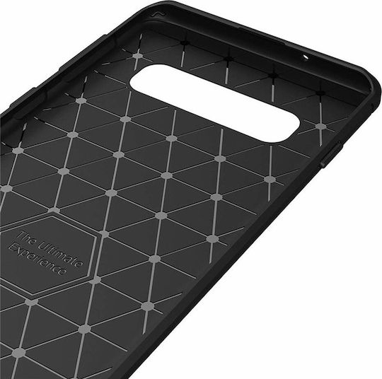 Hurtel Back Cover Πλαστικό Μαύρο (Galaxy S10)