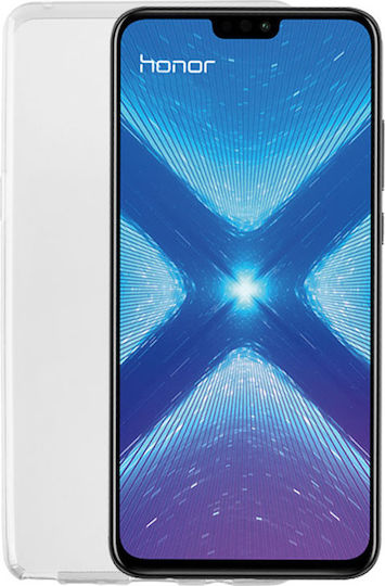 Back Cover Σιλικόνης 1.2mm Διάφανο (Honor 8X)