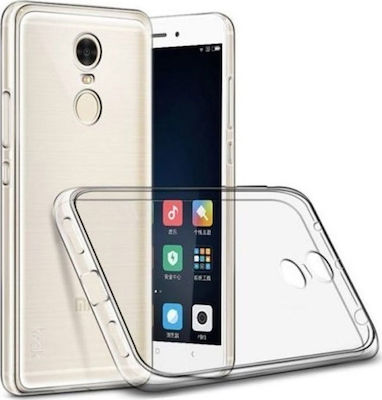 Coperta din spate Silicon Transparent (Redmi Note 4)