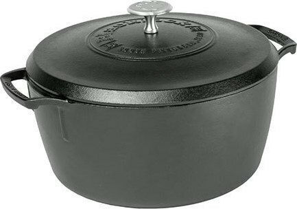 Lodge Blacklock Βαθιά Κατσαρόλα από Μαντέμι 5.5lt / 28cm
