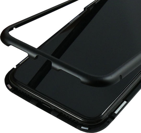 Umschlag Rückseite Kunststoff Schwarz (iPhone XR)