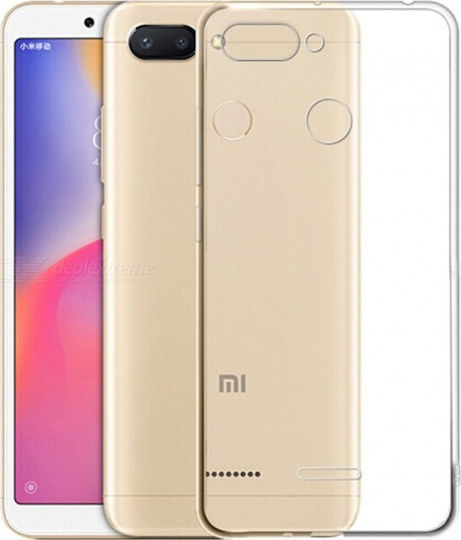 Hurtel TPU Ultra Slim Back Cover Σιλικόνης 0.5mm Διάφανο (Redmi 6)