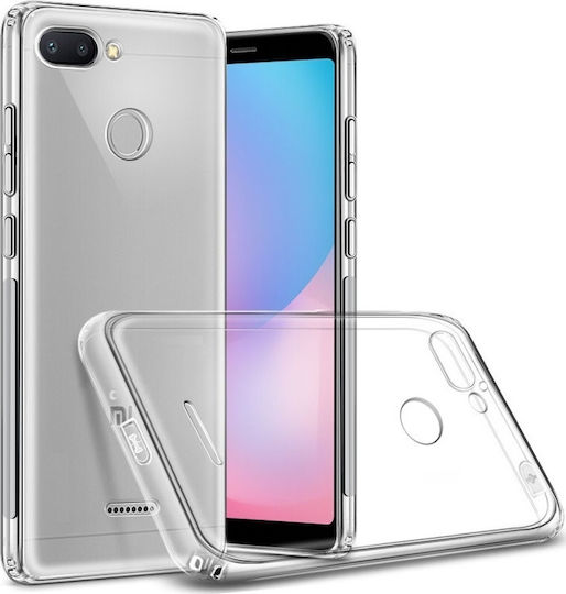Hurtel TPU Ultra Slim Back Cover Σιλικόνης 0.5mm Διάφανο (Redmi 6)