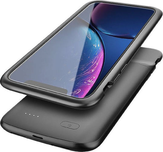 Battery Pack Back Cover Πλαστικό Μαύρο (iPhone 11 Pro)