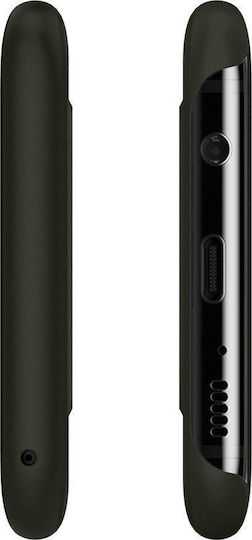 Spigen AirSkin Back Cover Plastic 0.36mm Negru (Galaxy S8+)