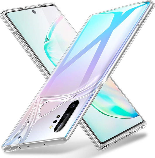 Back Cover Σιλικόνης Διάφανο (Galaxy Note 10+)