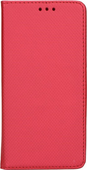 Forcell Smart Magnet Книга Изкуствена кожа Червен (Redmi Note 7 / 7 Pro)