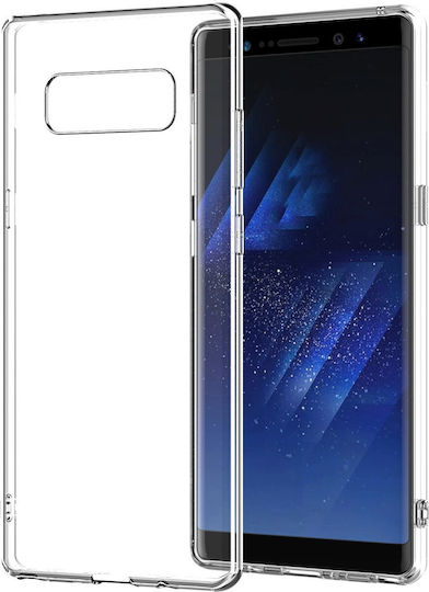 TPU Back Cover Σιλικόνης 0.3mm Διάφανο (Galaxy Note 8)