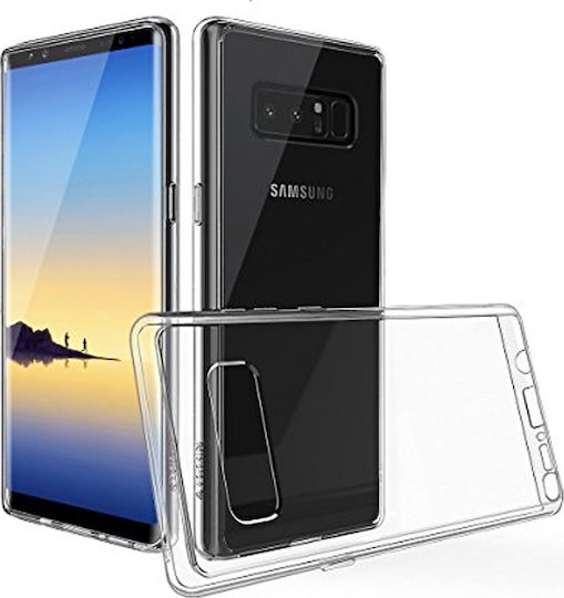 TPU Back Cover Σιλικόνης 0.3mm Διάφανο (Galaxy Note 8)