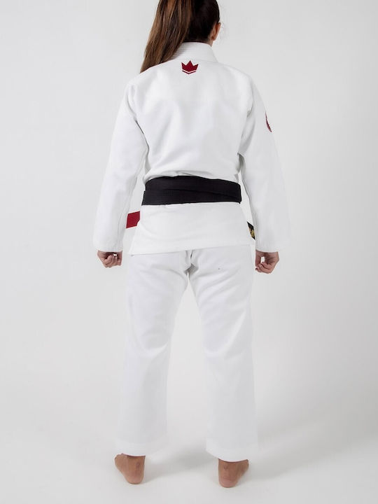 Kingz Classic 3.0 Gi Γυναικεία Στολή Jiu Jitsu Λευκή