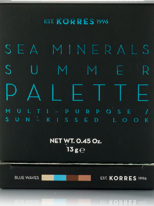 Korres Sea Minerals Summer Палитра за грим за Лице и Очи Сини води 13гр