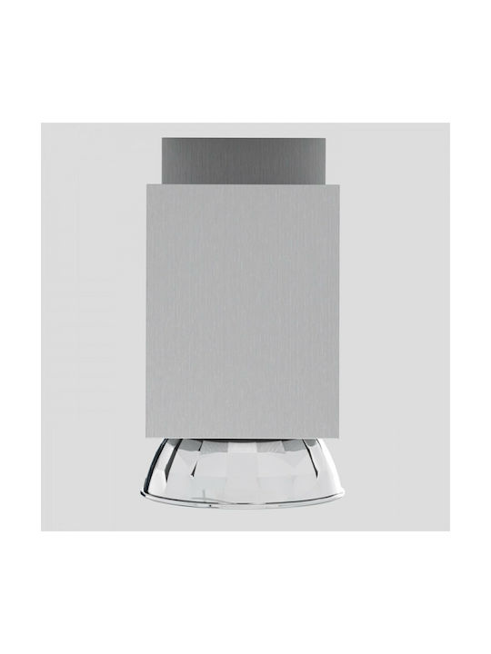 Rendl Light Studio Marvel II With Tilt Function Doppel Spot mit Fassung GU10 in Silber Farbe