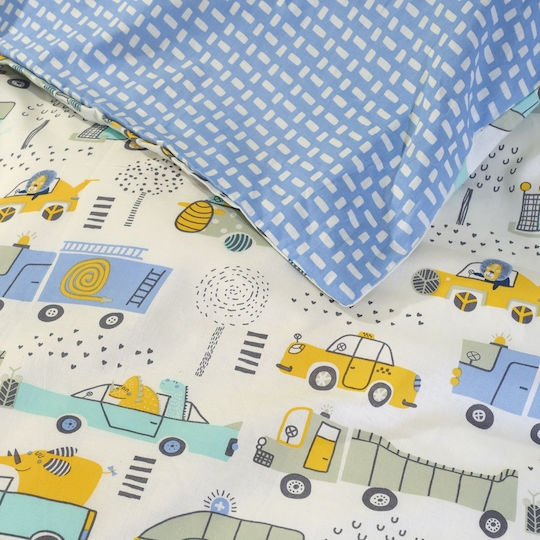 Das Home Kids Sheets Single Set Light Blue 170x260cm