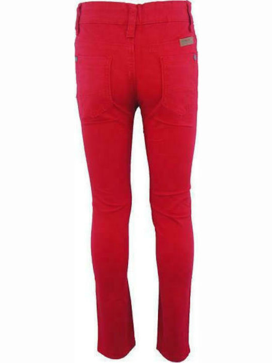 Energiers Boys Fabric Trouser Red