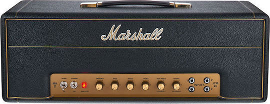 Marshall JTM45 Λαμπάτη Κεφαλή Ηλεκτρικής Κιθάρας 30W Μαύρη