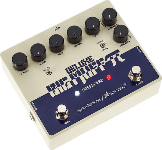 Electro-Harmonix Sovtek Deluxe Big Muff Pi Pedală Efectul Distorsiune Chitară electrică