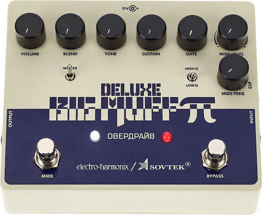 Electro-Harmonix Sovtek Deluxe Big Muff Pi Pedală Efectul Distorsiune Chitară electrică