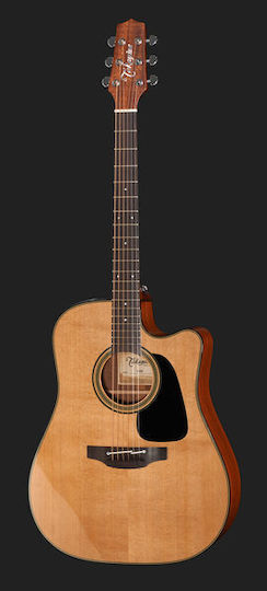 Takamine Semi-Acoustic Guitar Pro Series P1DC Dreadnought Cutaway Natural