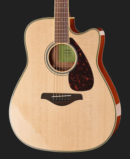 Yamaha Полуакустичен Китара FGX-820C Отрязана Natural