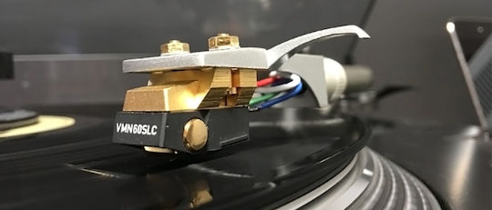 Audio Technica Κεφαλή Πικάπ VM760SLC Κινητού Μαγνήτη σε Χρυσό Χρώμα