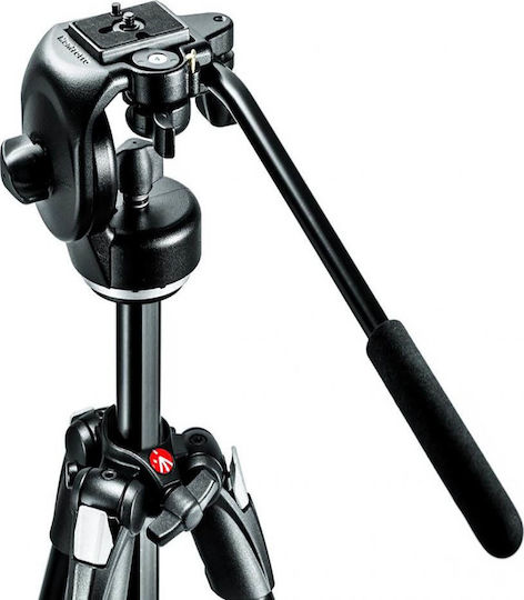 Manfrotto Τρίποδο Βίντεο 290 Xtra Alu 3-Section από Αλουμίνιο με Υδραυλική Κεφαλή και Αντοχή 4kg