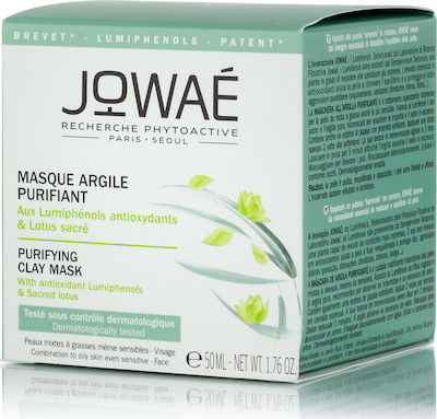 Jowae Masque Argile Purifiant Mască de Față pentru Curățare cu Argilă 50ml