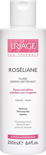 Uriage Roseliane Dermo-Cleansing Fluid Emulsion Cleansing Face & Eyes 250ml