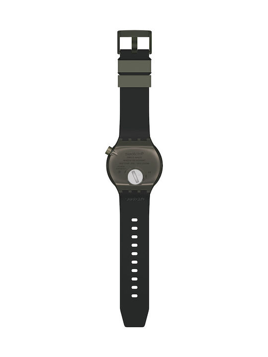 Swatch Big Bold Ceas Barbati 47mm cu Călăruș Gri Cauciuc