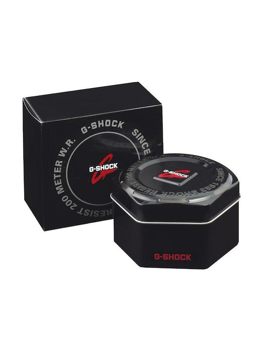 Casio G-Shock Watch Chronograph Battery with Green Rubber Strap