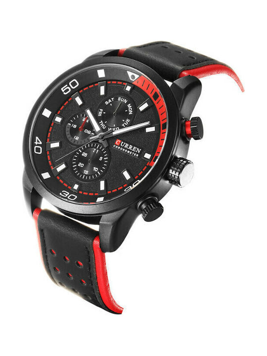 Curren 8250 Ρολόι Μπαταρίας με Δερμάτινο Λουράκι Curren 8250 Ρολόι Μπαταρίας με Δερμάτινο Λουράκι
