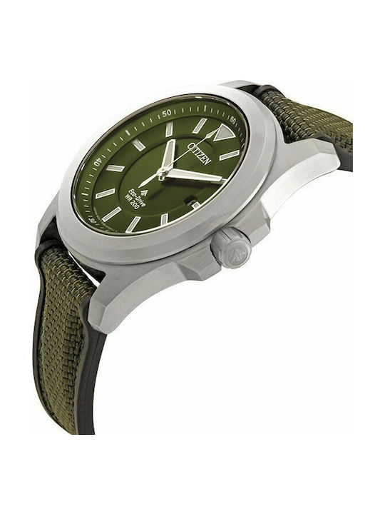 Citizen Promaster Tough Ανδρικό Ρολόι 42mm Μπαταρίας με Πράσινο Καουτσούκ Λουράκι