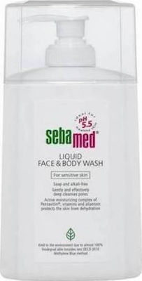 Sebamed Liquid Face & Body Wash Pump 300ml