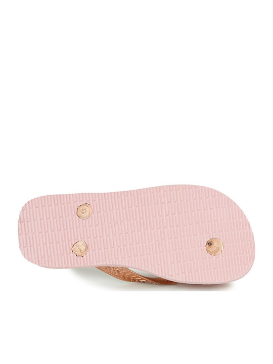 Kids' Flip Flops Gold Kids Flores