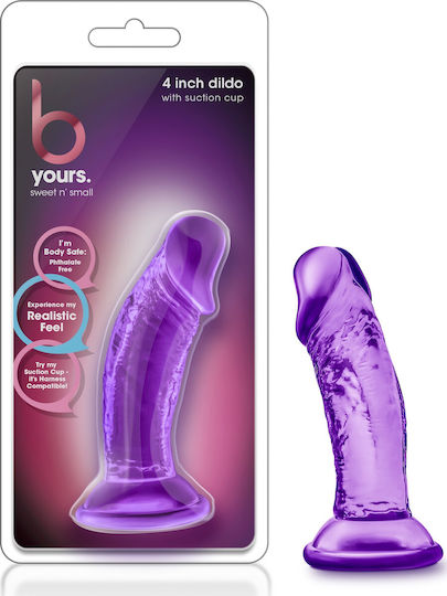 B Yours Sweet N' Small Realistisches Dildo Mit Saugnapf Lila 11cm