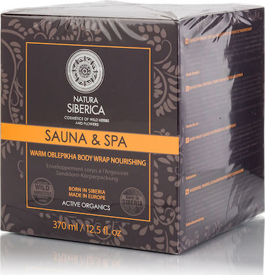 Natura Siberica Sauna & Spa Κρέμα για Αδυνάτισμα και την Κυτταρίτιδα Σώματος Warm Oblepikha Wrap 370ml