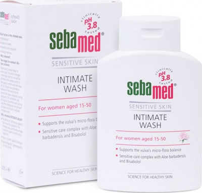 Sebamed Feminine Intimate Wash Sensitive Intimate Area Cleansing Gel with Chamomile & Aloe 200ml