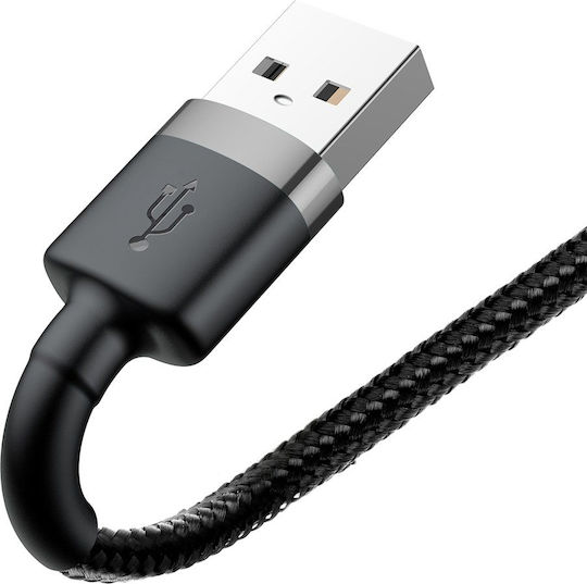 Baseus Cafule IP Edition Braided USB-A to Lightning Cable Black 3m (CALKLF-RG1)