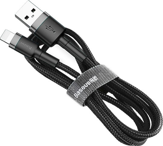 Baseus Cafule IP Edition Braided USB-A to Lightning Cable Black 3m (CALKLF-RG1)
